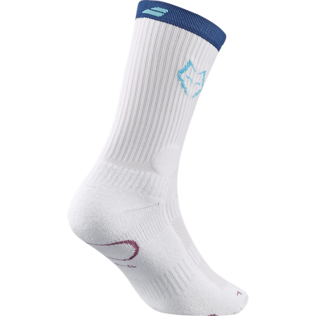 Padel Mid-Calf Socks Juan Lebrón White/Estate Blue