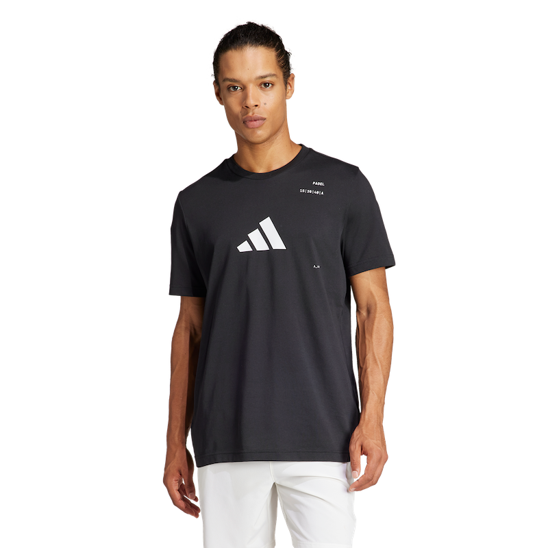 Padel Graphic Tee Black 2024