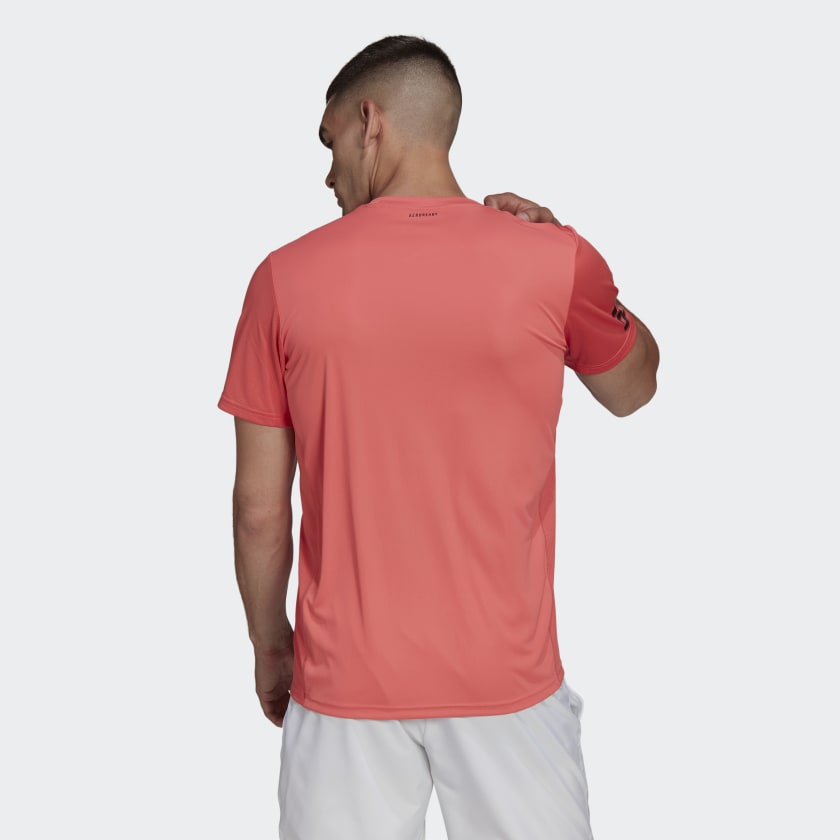 Club 3-Stripe T-Shirt Red